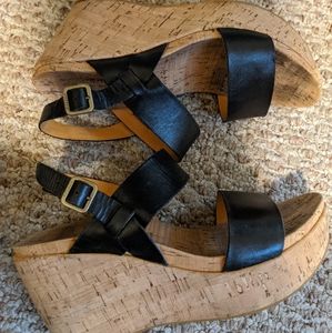 Kork ease platform sandals